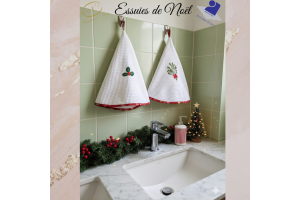 Essuis main Noël