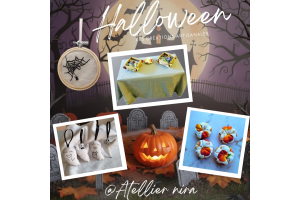 Décoration d'Halloween fait main