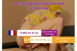 Baiser Une Maghrébine Par Téléphone