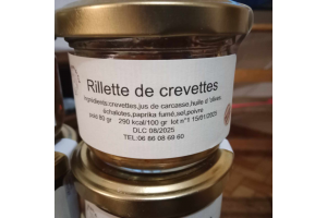 Rillette de crevettes