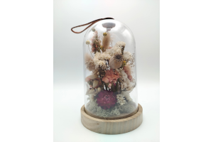 Cloche fleurie