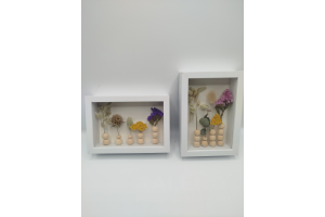 Cadre 3D blanc (petit)