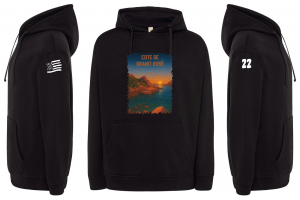 Sweat Rochers Côte de Granit Rose "Nuit"