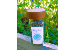 Marjolaine Séchée en Pot de 12 g . L’aromate incontournable pour parfumer vos plats