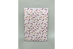 Petit cahier avec pages blanches et lignes