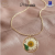 Collier Médaillon fleure séchée Artisanal 2