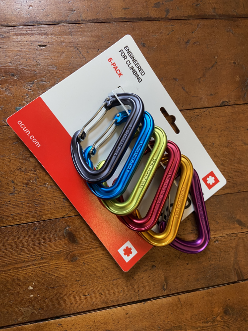 Mousquetons HAWK WIRE x6 OCUN