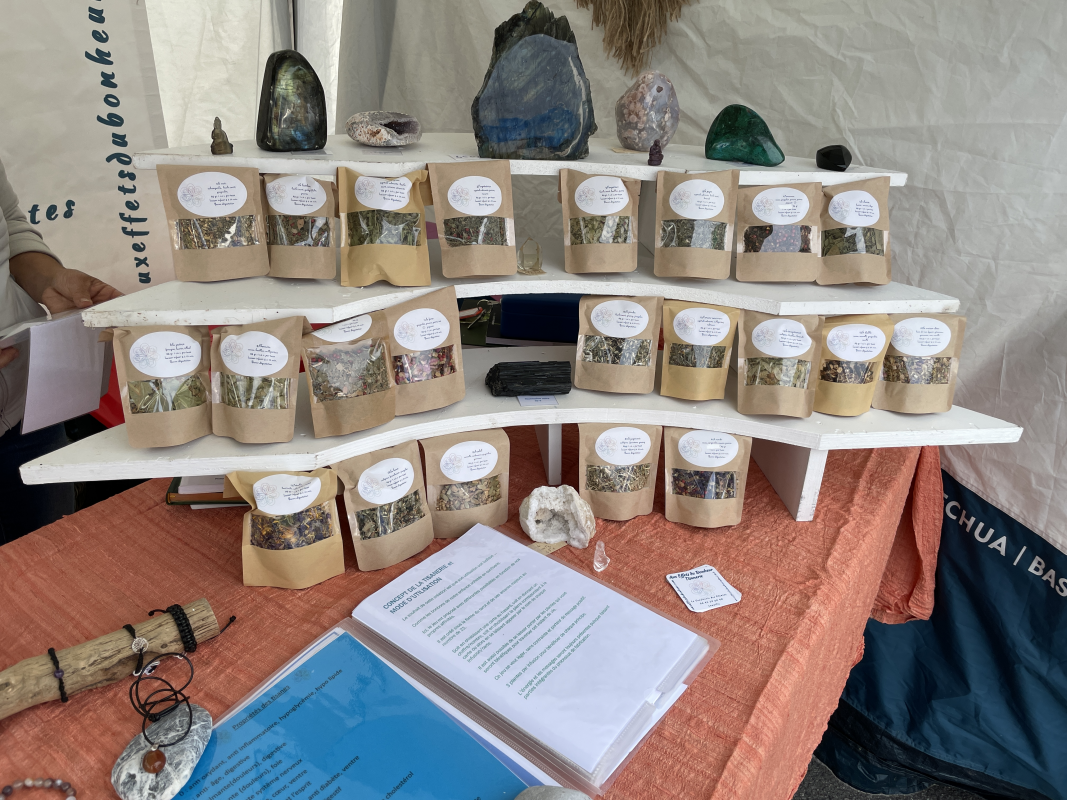 Tisanerie ou confiserie des plantes