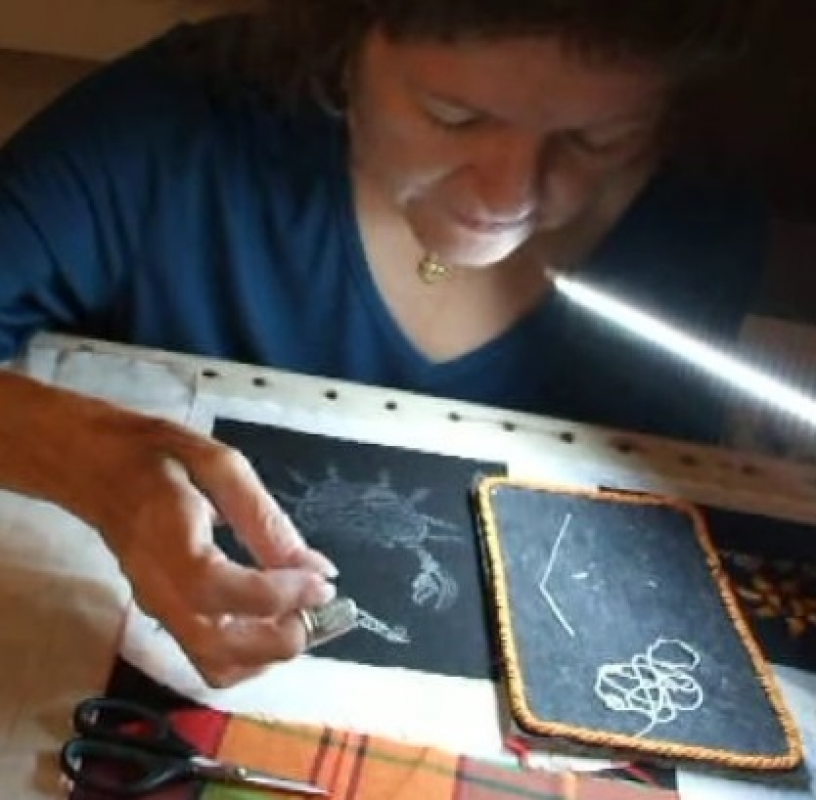 Artisan créateur métier d'art broderie, couture