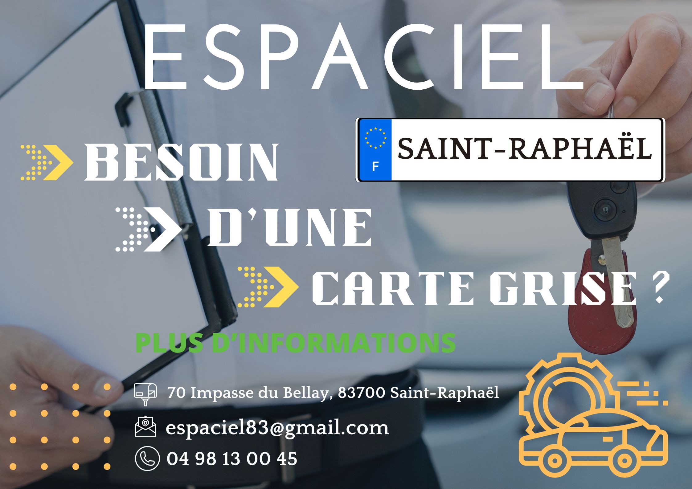 Service carte grise Saint-Raphael